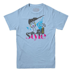 80s Glam Style T-shirt
