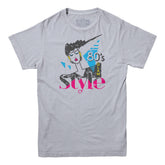 80s Glam Style T-shirt