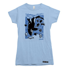 Anna M. Cullen x Black Maple Trading - Artist Collab: Orca Whale Tales T-shirt