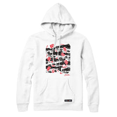 Anna M. Cullen x Black Maple Trading - Artist Collab: School of Salmon Sweatshirt or Hoodie