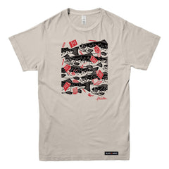 Anna M. Cullen x Black Maple Trading - Artist Collab: School of Salmon T-shirt