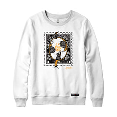 Anna M. Cullen x Black Maple Trading - Artist Collab: Snail Mail Stamp Sweatshirt or Hoodie