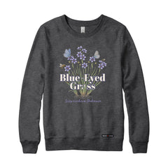 Blue-Eyed Grass Wildflower Sweatshirt