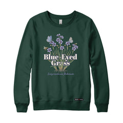 Blue-Eyed Grass Wildflower Sweatshirt