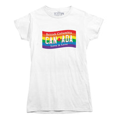 British Columbia Love is Love T-shirt