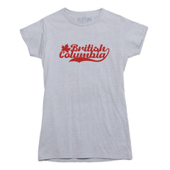 British Columbia Retro Baseball Logo T-shirt