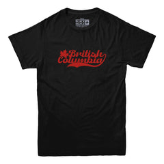 British Columbia Retro Baseball Logo T-shirt