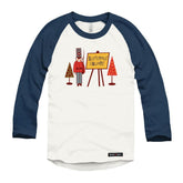 Butternut Square Raglan Baseball Shirt