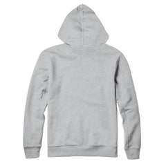 CBC Radio Canada Blue and Red Hood Pattern Zip Hoody