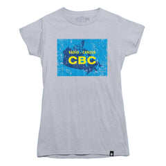CBC 1958 Distressed Map Logo T-shirt