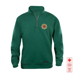CBC 1974 Logo Embroidered 1/4 Zip Sweatshirt