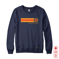 CBC 74 Retro Stripe Sweatshirt and Hoodie