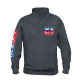1992 CBC Sports Logo 1/4 Zip Sweatshirt