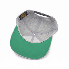 CBC Gem Logo Tone on Tone Sports Grey Snapback Cap
