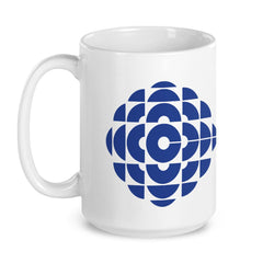 CBC Retro Blue Gem Logo Mug