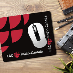 CBC Red Gem Logo Black Mouse Pad