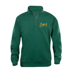 Calgary Signature 1/4 Zip Sweatshirt