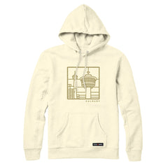 Calgary Stained Glass Landmark Sweatshirt or Hoodie