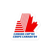 Canada Cup 84 Vinyl Sticker
