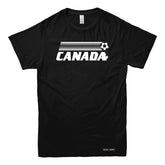 Canada Soccer Retro Stripe T-shirt