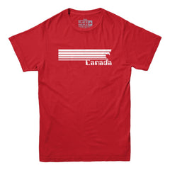 Canada 80s Retro Stripe T-shirt