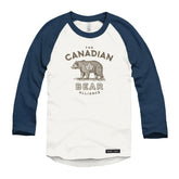 Canadian Bear Alliance Raglan Baseball Shirt