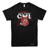 Canadian Great Horned Owl Low Poly Bust T-shirt