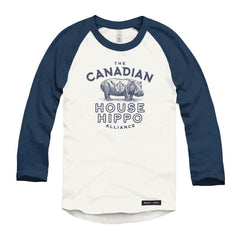 Canadian House Hippo Alliance Raglan Baseball Shirt