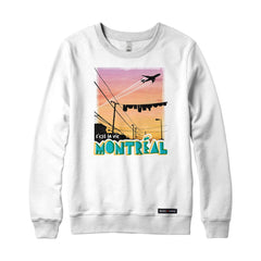 C'est La Vie Montreal Crewneck Sweatshirt