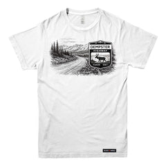 Dempster Highway Yukon Territories Road Trip T-shirt