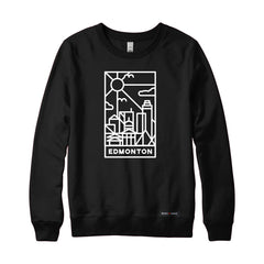 Edmonton Stained Glass Sweatshirt