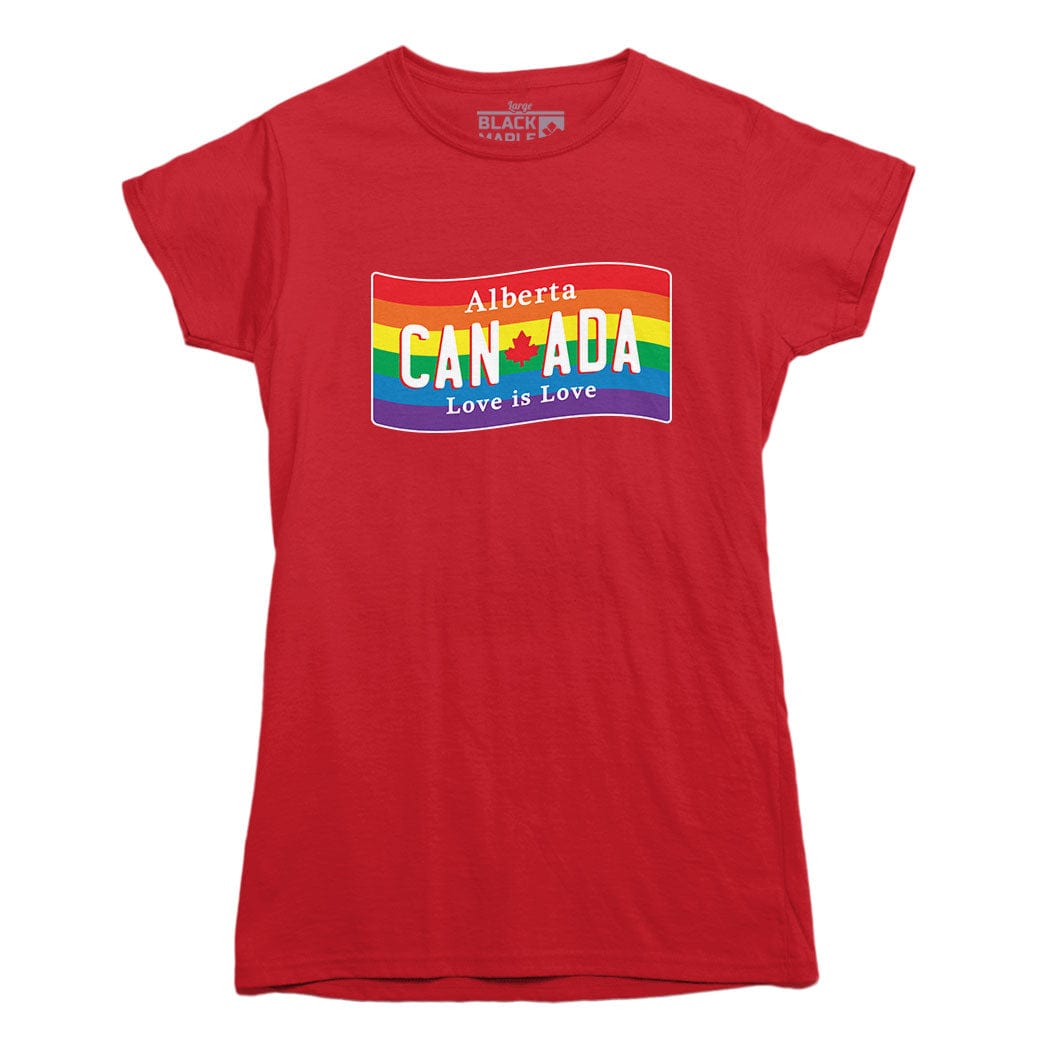 Alberta Love is Love T-shirt