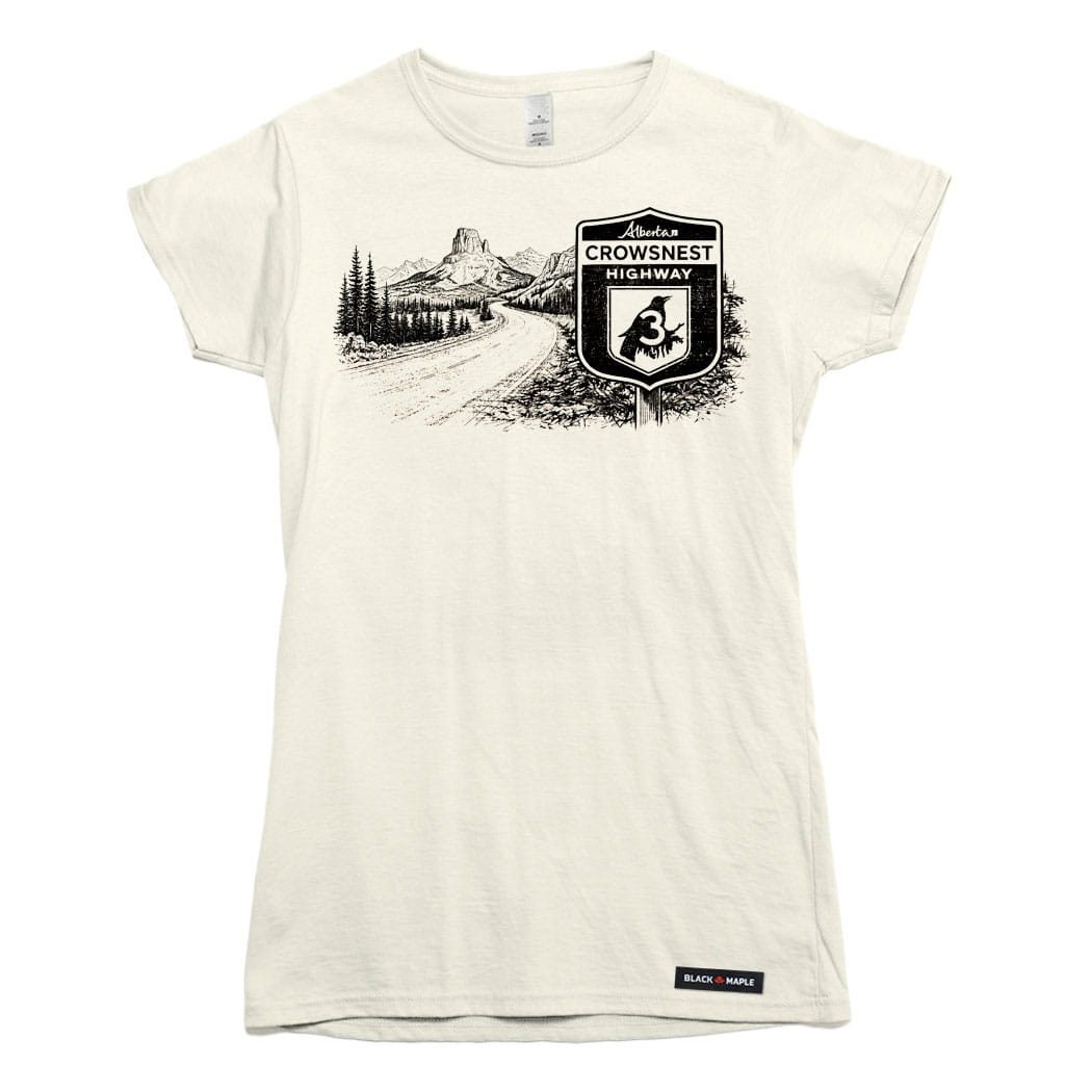 Alberta Crowsnest Highway Road Trip T-shirt