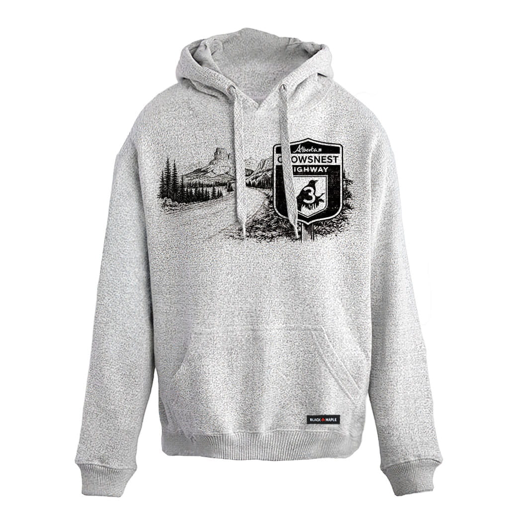 Alberta Crowsnest Highway Road Trip Nantucket Sweatshirt or Hoodie