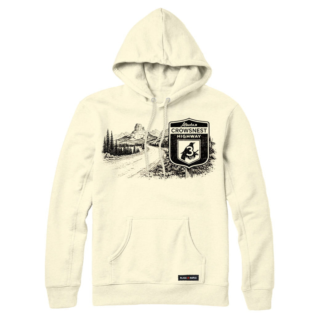 Alberta Crowsnest Highway Road Trip Sweatshirt or Hoodie
