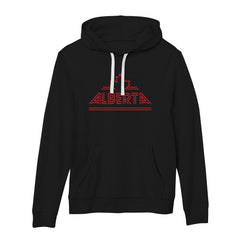 Alberta Retro Stripe French Terry Lightweight Hoodie