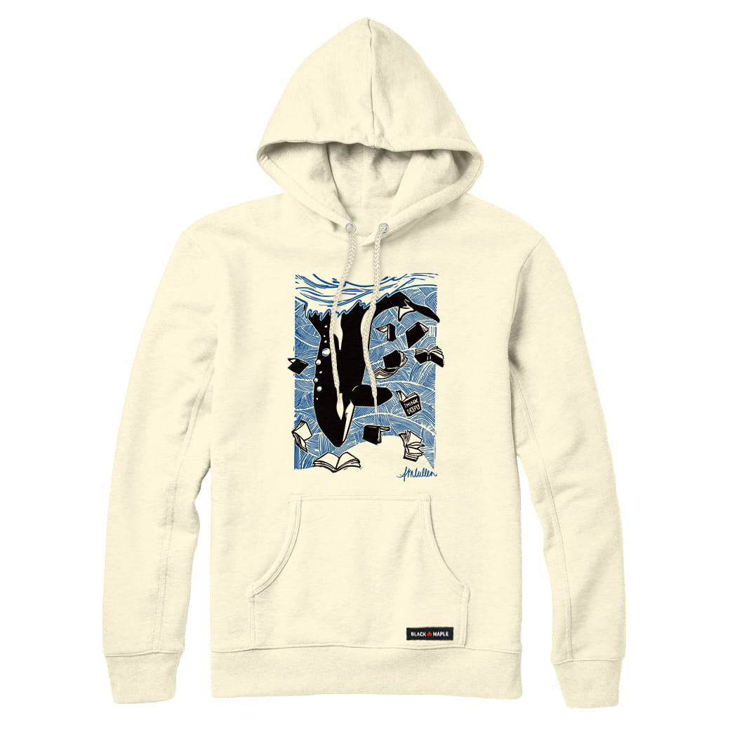 Anna M. Cullen x Black Maple Trading - Artist Collab: Orca Whale Tales Sweatshirt or Hoodie