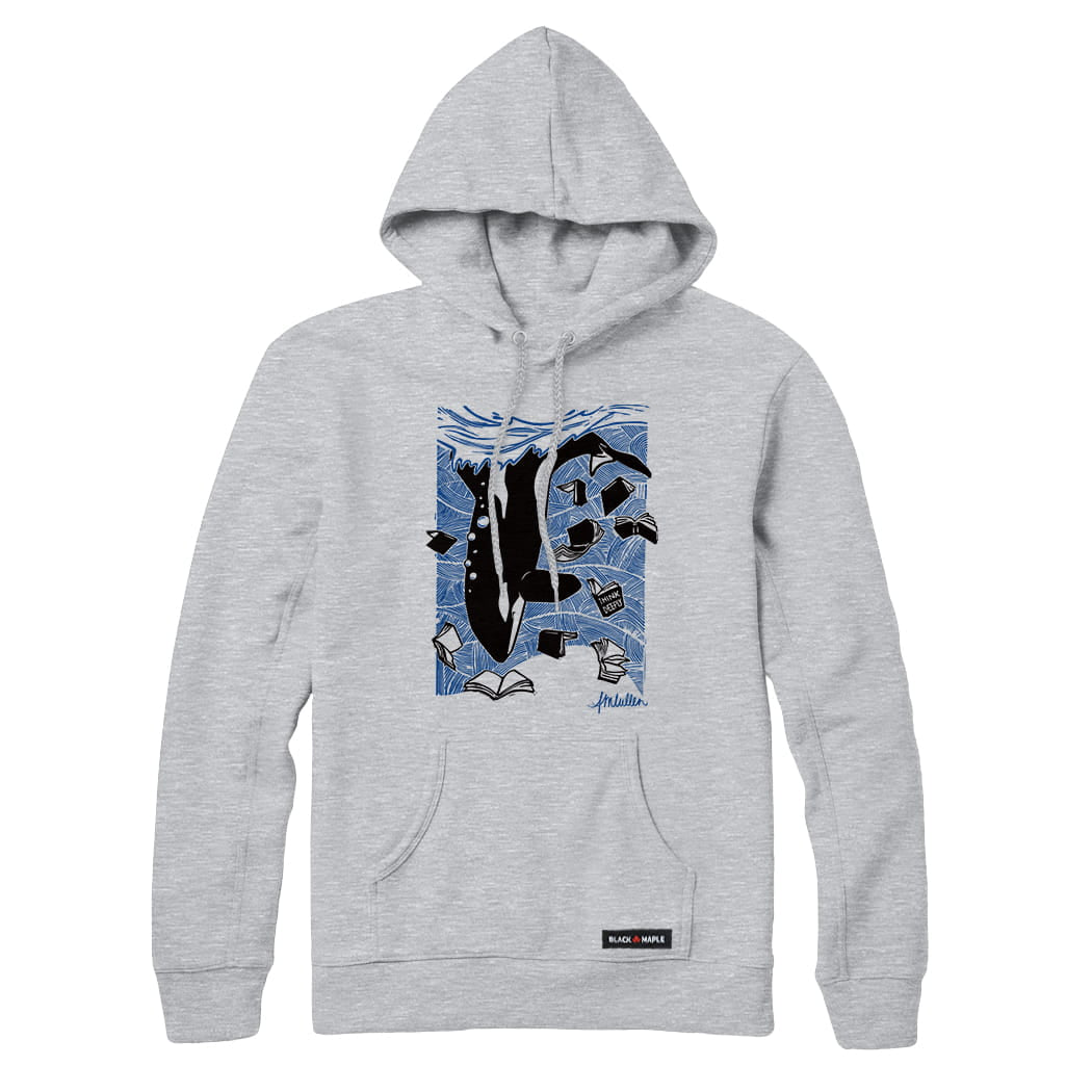 Anna M. Cullen x Black Maple Trading - Artist Collab: Orca Whale Tales Sweatshirt or Hoodie