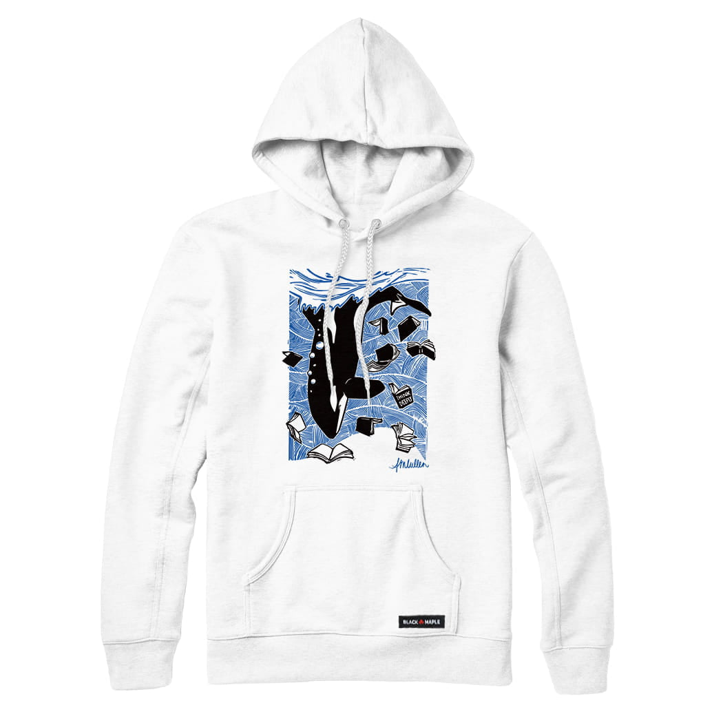 Anna M. Cullen x Black Maple Trading - Artist Collab: Orca Whale Tales Sweatshirt or Hoodie