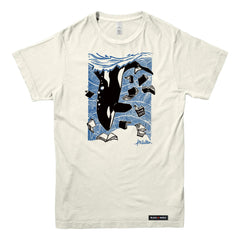 Anna M. Cullen x Black Maple Trading - Artist Collab: Orca Whale Tales T-shirt