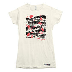 Anna M. Cullen x Black Maple Trading - Artist Collab: School of Salmon T-shirt