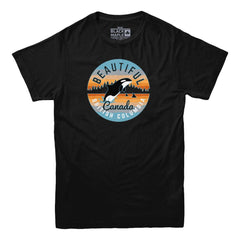 Beautiful British Columbia BC Whale T-shirt