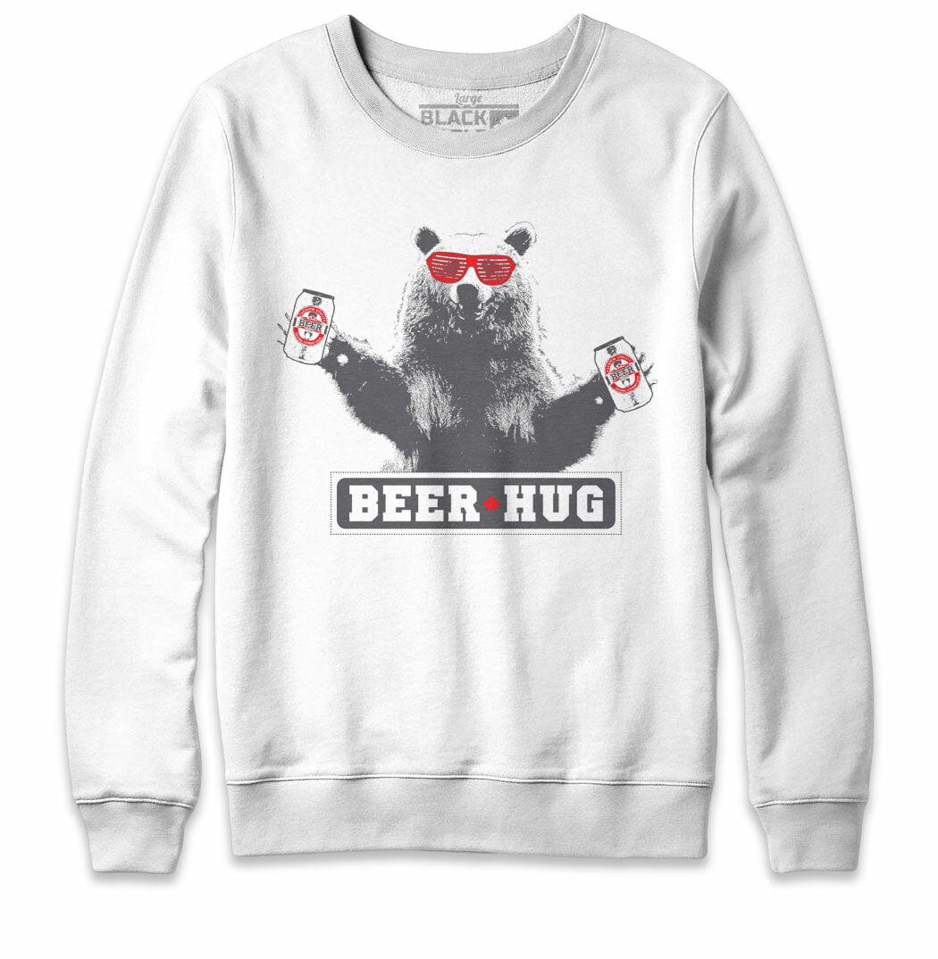Beer Hugs Sweatshirt Hoodie