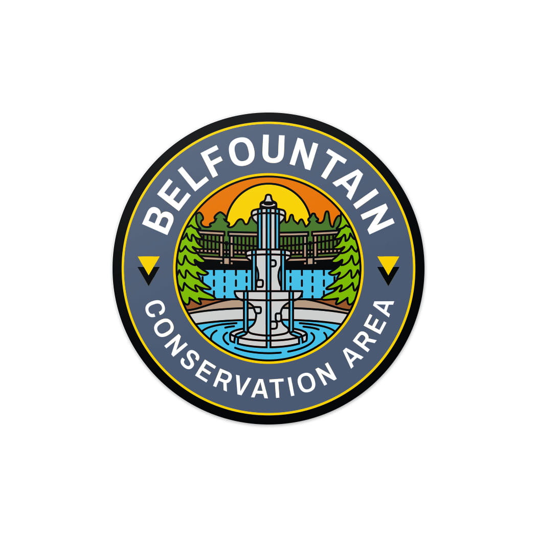 Belfountain Conservation Area Vinyl Sticker | Credit Valley Parks