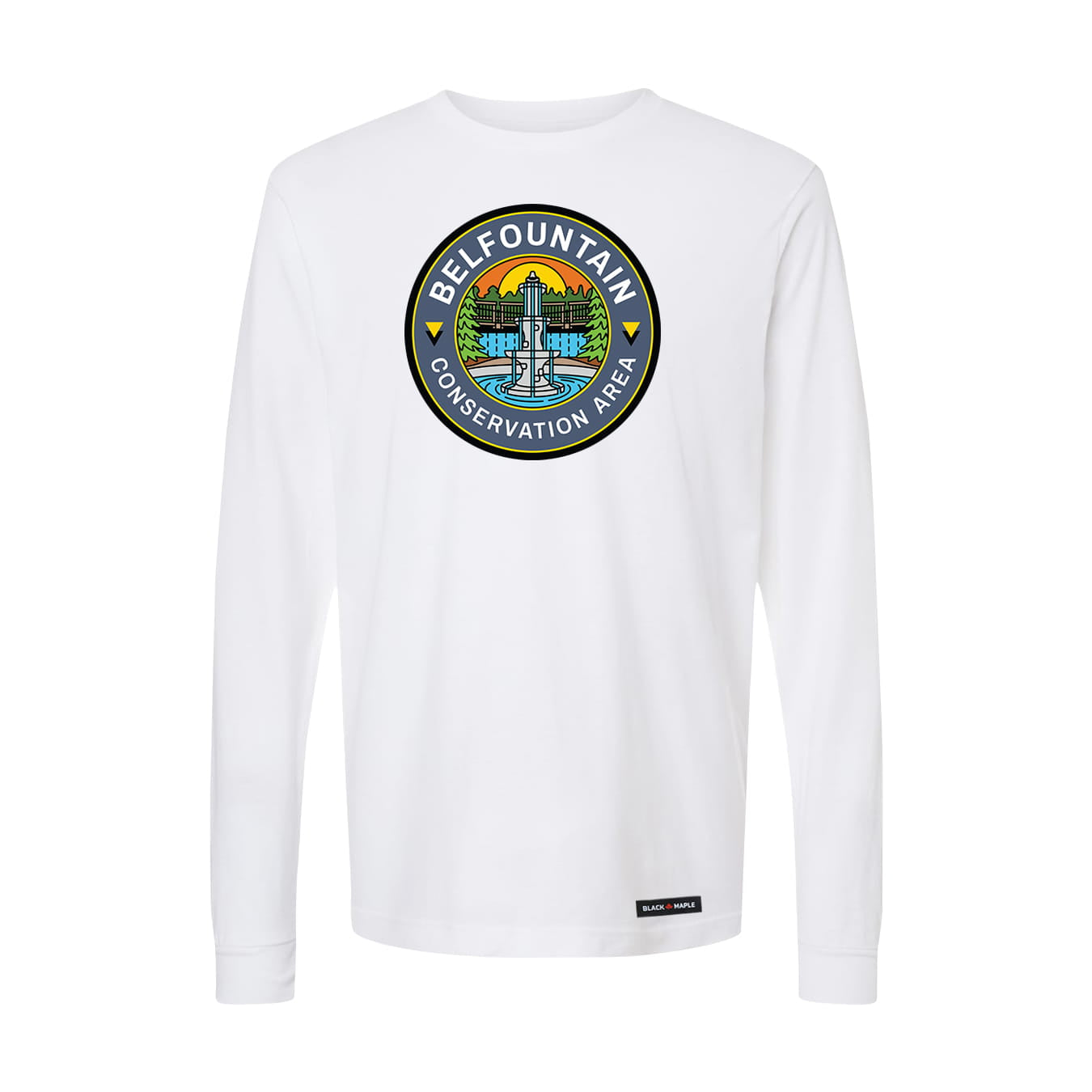 Belfountain Conservation Area Long Sleeve T-Shirt | Credit Valley Parks
