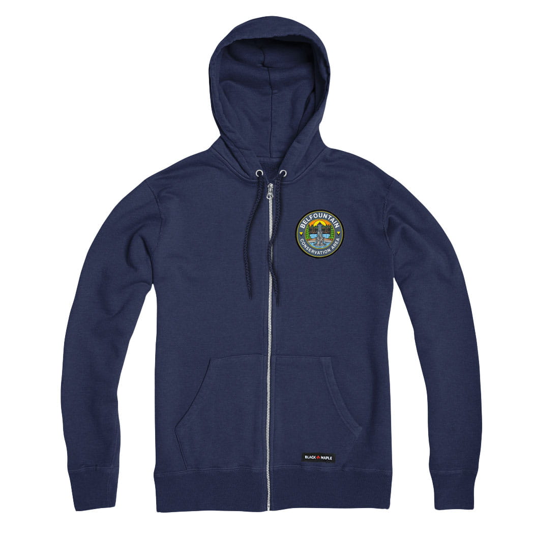 Belfountain Conservation Area Patch Full Zip Hoodie | Credit Valley Parks