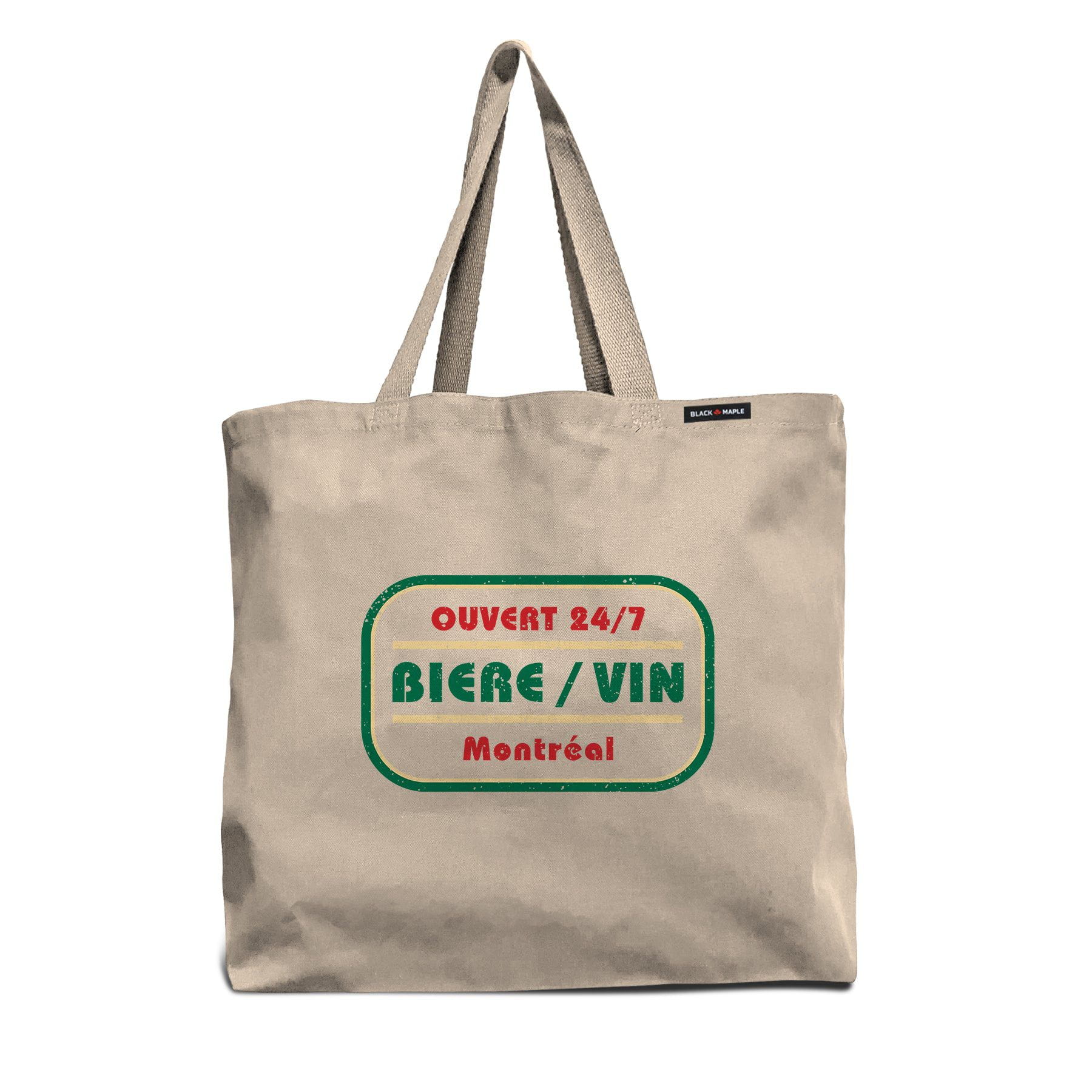 Biere Vin Montreal Tote Bag