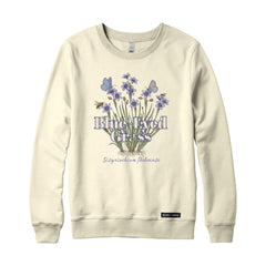 Blue-Eyed Grass Wildflower Sweatshirt