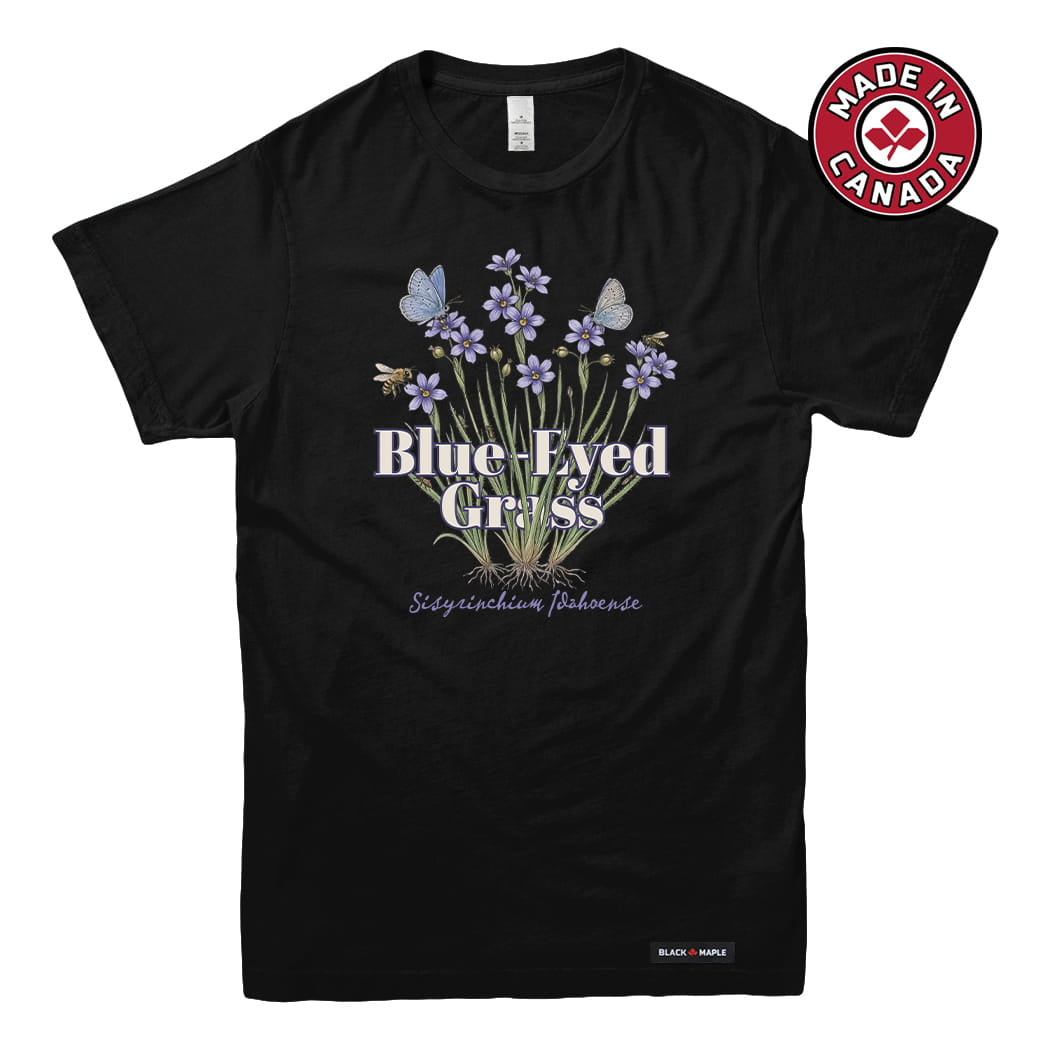 Blue-Eyed Grass Wildflower T-shirt