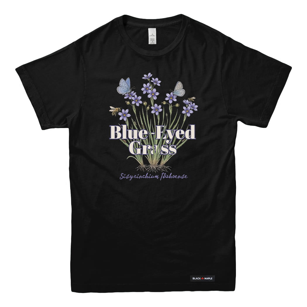 Blue-Eyed Grass Wildflower T-shirt